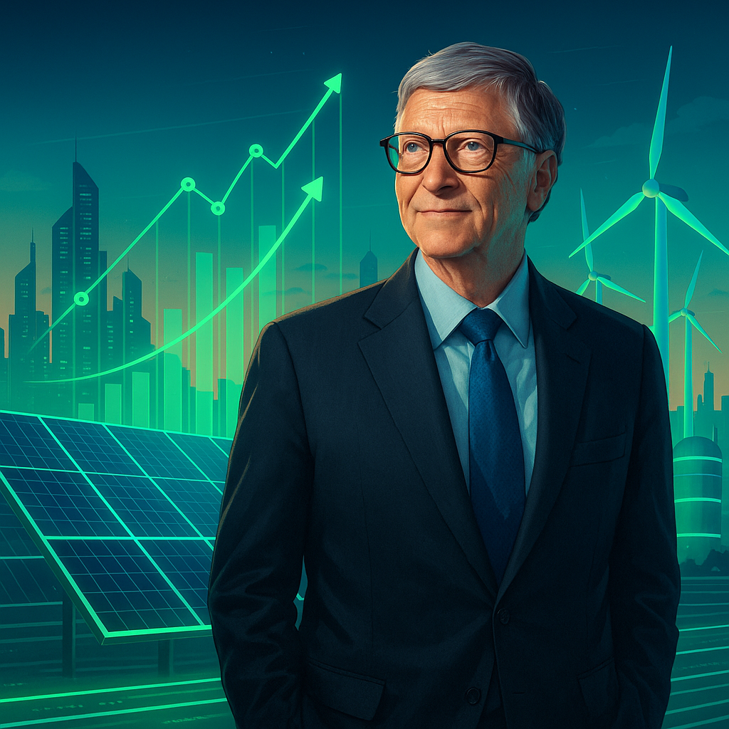 How Bill Gates’ Bold Green Tech Strategy Powers 2025 Growth